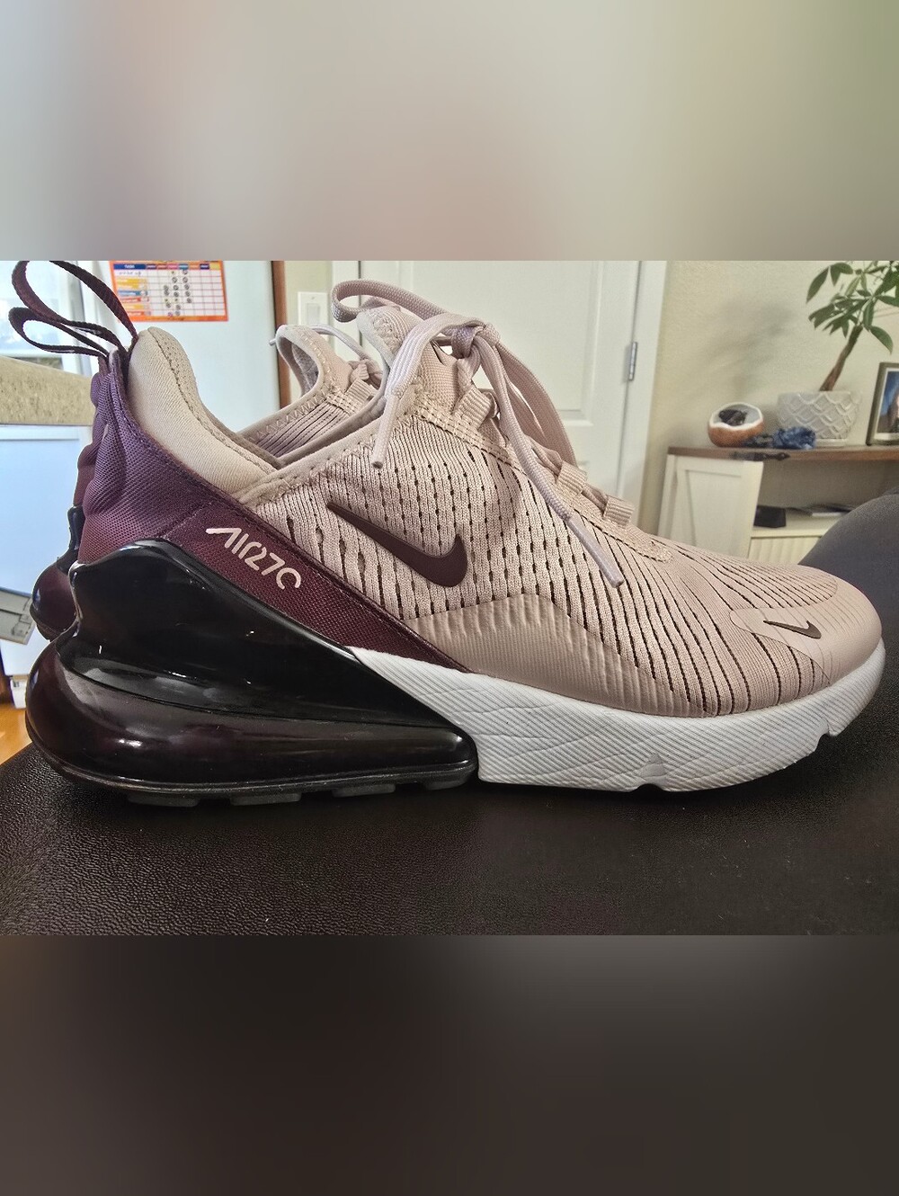 Nike Air Max 270 Women's US 8.5 Pink & Black